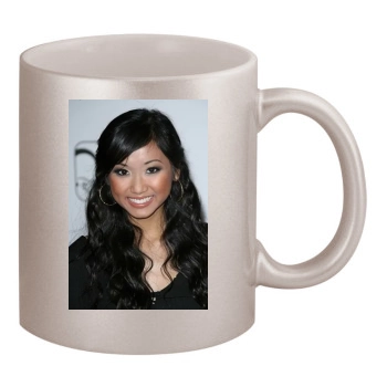 Brenda Song 11oz Metallic Silver Mug