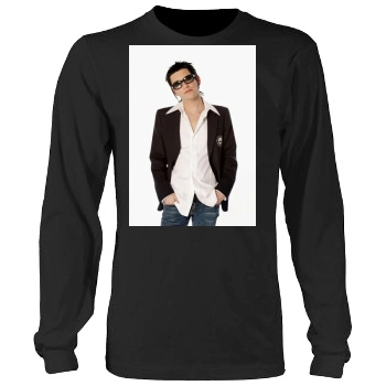 Brian Molko Men's Heavy Long Sleeve TShirt