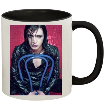 Brian Molko 11oz Colored Inner & Handle Mug