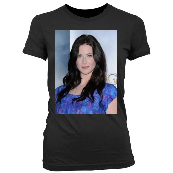 Bridget Regan Women's Junior Cut Crewneck T-Shirt