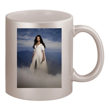 Bridget Regan 11oz Metallic Silver Mug