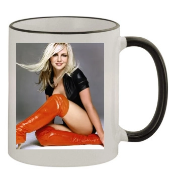 Britney Spears 11oz Colored Rim & Handle Mug