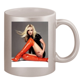 Britney Spears 11oz Metallic Silver Mug