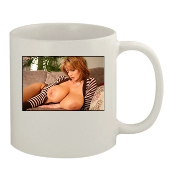 Brandy Robbins 11oz White Mug