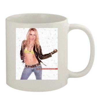 Britney Spears 11oz White Mug