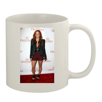 Briana Evigan 11oz White Mug