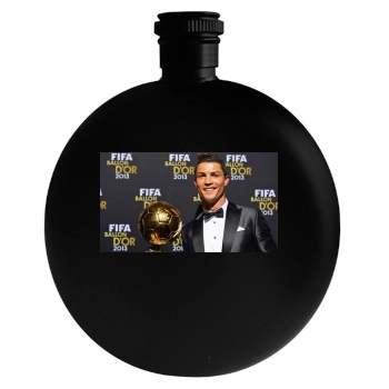 Cristiano Ronaldo Round Flask