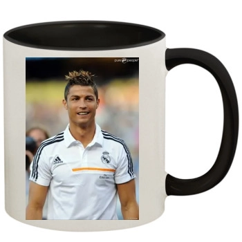 Cristiano Ronaldo 11oz Colored Inner & Handle Mug