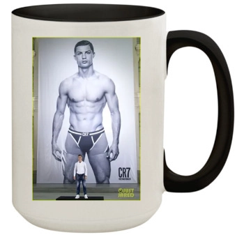Cristiano Ronaldo 15oz Colored Inner & Handle Mug