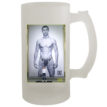 Cristiano Ronaldo 16oz Frosted Beer Stein