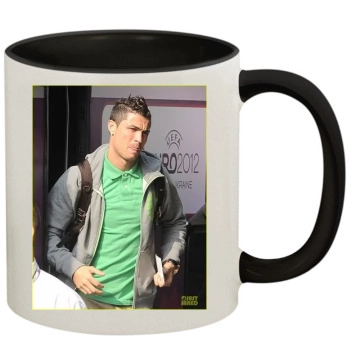 Cristiano Ronaldo 11oz Colored Inner & Handle Mug