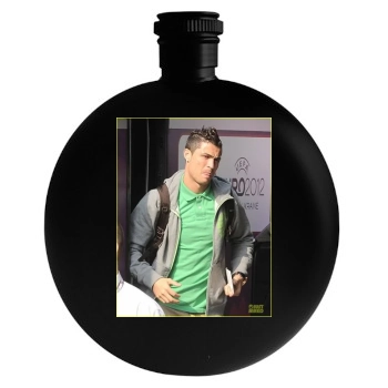 Cristiano Ronaldo Round Flask