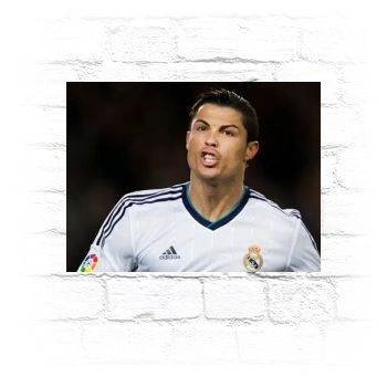 Cristiano Ronaldo Metal Wall Art