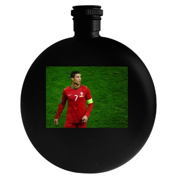 Cristiano Ronaldo Round Flask