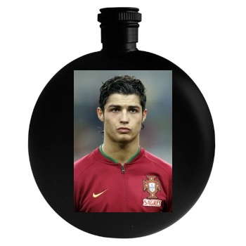 Cristiano Ronaldo Round Flask