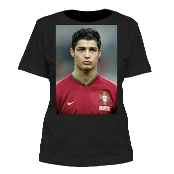 Cristiano Ronaldo Women's Cut T-Shirt