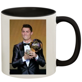 Cristiano Ronaldo 11oz Colored Inner & Handle Mug