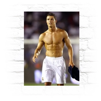 Cristiano Ronaldo Metal Wall Art