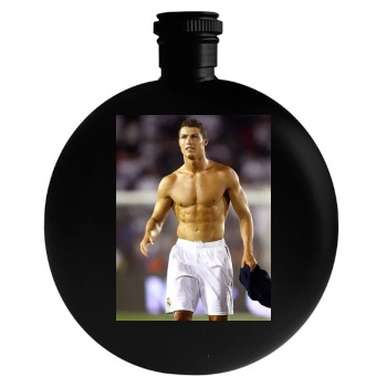 Cristiano Ronaldo Round Flask