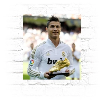 Cristiano Ronaldo Metal Wall Art