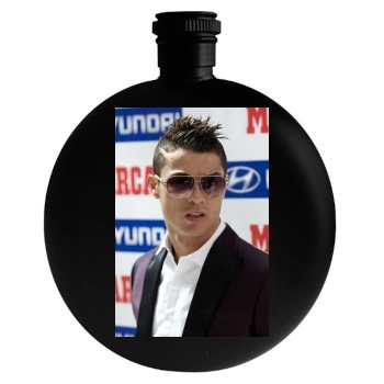 Cristiano Ronaldo Round Flask