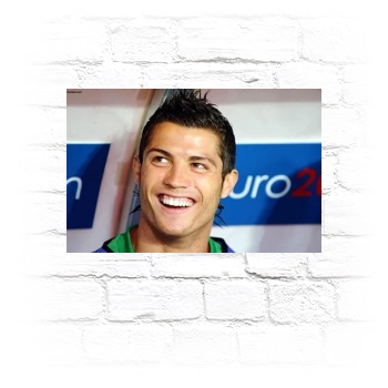 Cristiano Ronaldo Metal Wall Art