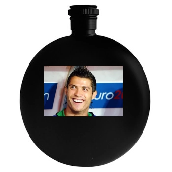 Cristiano Ronaldo Round Flask