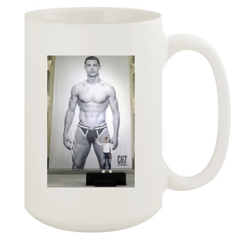 Cristiano Ronaldo 15oz White Mug