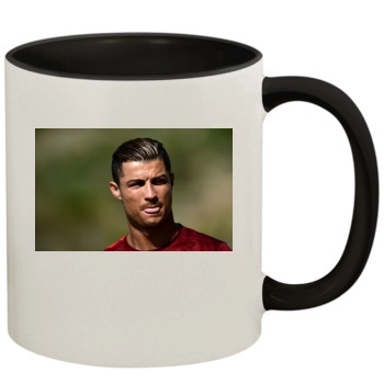 Cristiano Ronaldo 11oz Colored Inner & Handle Mug