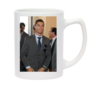 Cristiano Ronaldo 14oz White Statesman Mug