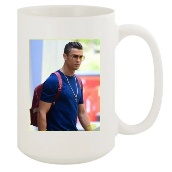 Cristiano Ronaldo 15oz White Mug