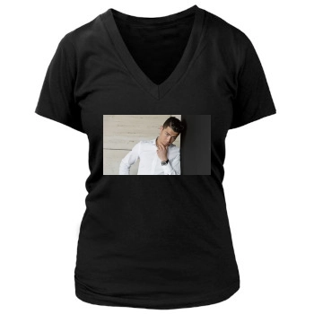 Cristiano Ronaldo Women's Deep V-Neck TShirt