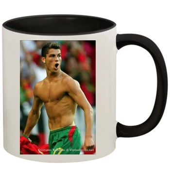 Cristiano Ronaldo 11oz Colored Inner & Handle Mug