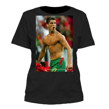 Cristiano Ronaldo Women's Cut T-Shirt