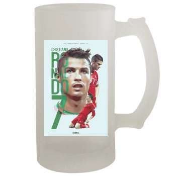 Cristiano Ronaldo 16oz Frosted Beer Stein