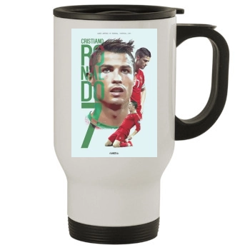 Cristiano Ronaldo Stainless Steel Travel Mug