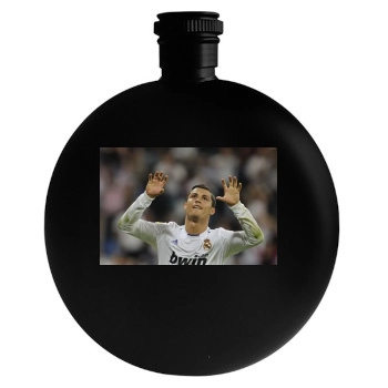 Cristiano Ronaldo Round Flask