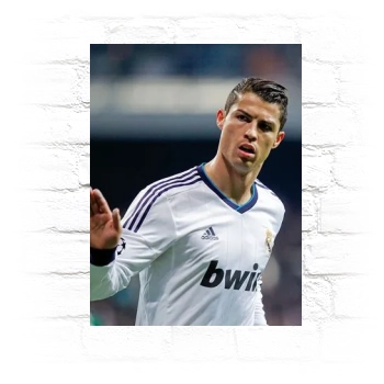 Cristiano Ronaldo Metal Wall Art