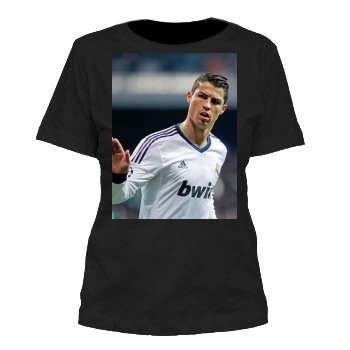 Cristiano Ronaldo Women's Cut T-Shirt