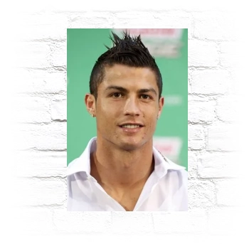 Cristiano Ronaldo Metal Wall Art