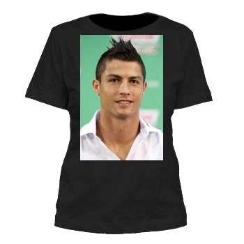 Cristiano Ronaldo Women's Cut T-Shirt