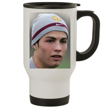 Cristiano Ronaldo Stainless Steel Travel Mug