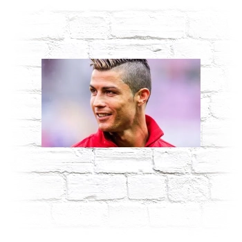 Cristiano Ronaldo Metal Wall Art