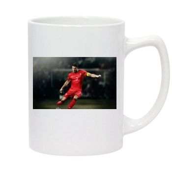 Cristiano Ronaldo 14oz White Statesman Mug