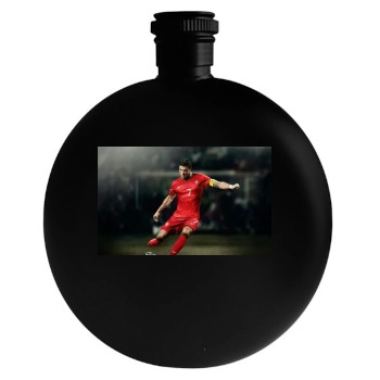 Cristiano Ronaldo Round Flask