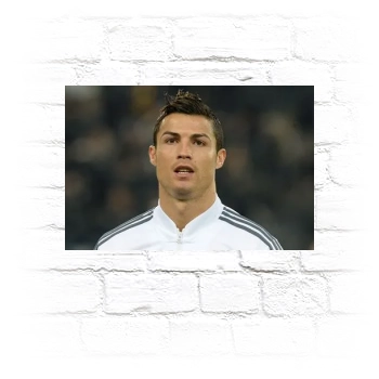 Cristiano Ronaldo Metal Wall Art