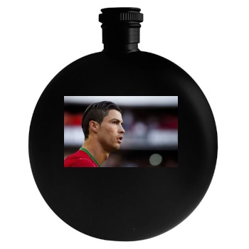 Cristiano Ronaldo Round Flask