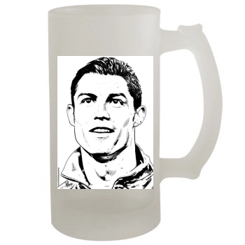 Cristiano Ronaldo 16oz Frosted Beer Stein