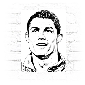 Cristiano Ronaldo Metal Wall Art