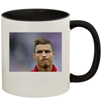 Cristiano Ronaldo 11oz Colored Inner & Handle Mug